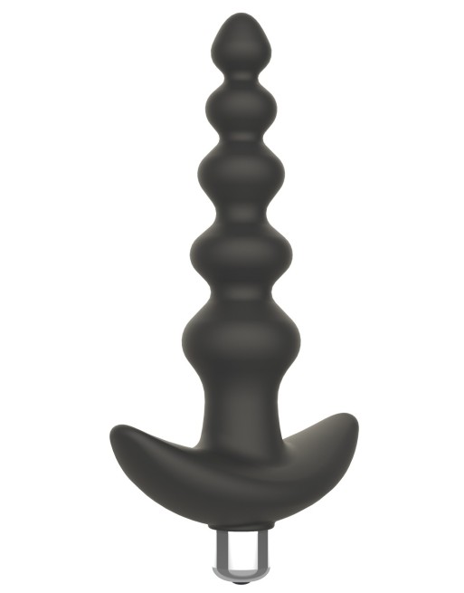 Plug anal vibrant noir en silicone - WS-NV529 Plug anal vibrant noir en silicone - WS-NV529