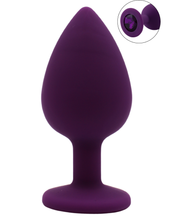 Plug bijou violet Large - DB-RY069PUR