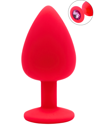 Plug bijou rose Large - DB-RY069PNK