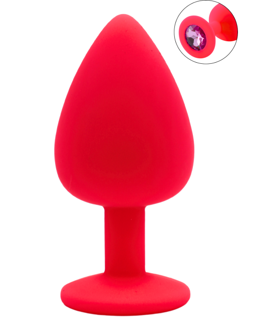 Plug bijou rose Large - DB-RY069PNK