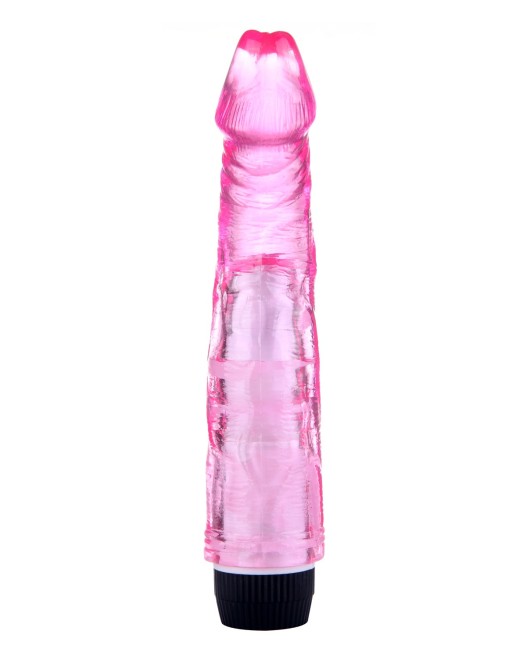 Vibromasseur 20 cm Jelly rose - YOJ-027PK Vibromasseur 20 cm Jelly rose - YOJ-027PK