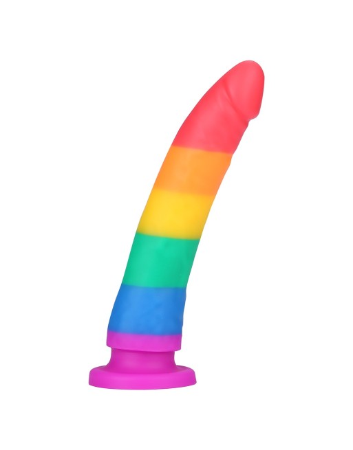 Gode ventouse multicouleur taille S - DO-045-RAI-S Gode ventouse multicouleur taille S - DO-045-RAI-S