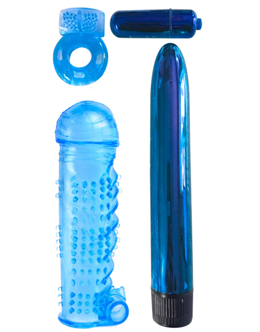 Coffret 4 sextoys bleu Classix - R545120 Coffret 4 sextoys bleu Classix - R545120