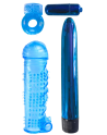 Coffret 4 sextoys bleu Classix - R545120