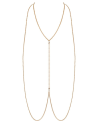 Chaîne de corps dorée avec strass - R24505006001