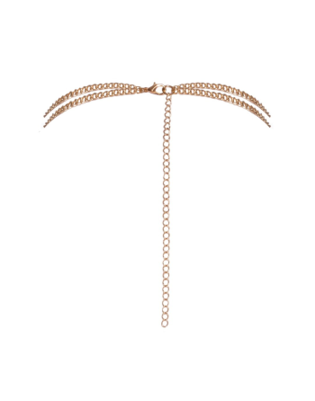 Chaîne de corps dorée avec strass - R24505006001