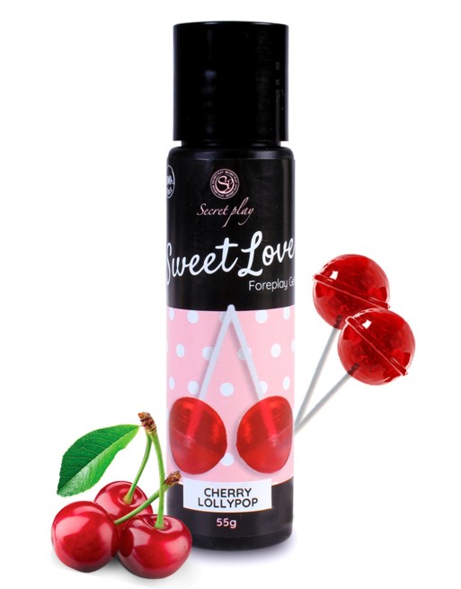 2 en 1 Gel de massage et lubrifiant cerise 100% comestible - SP6713 2 en 1 Gel de massage et lubrifiant cerise 100% comestible - SP6713