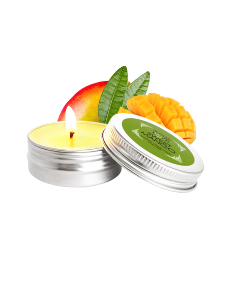Mini Bougie de massage Mangue 30ml 100% naturelle - SEZ069