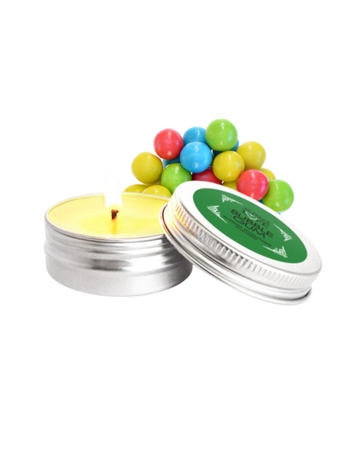 Mini Bougie de massage Bubble Gum 30ml 100% naturelle  - SEZ0066
