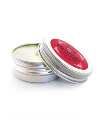 Mini Bougie de massage mousse de fraise 30ml 100% naturelle - SEZ072