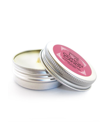 Mini Bougie de massage barbe à papa 30 ml 100% naturelle - SEZ071