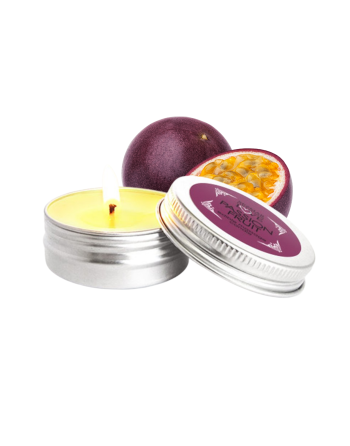 Mini Bougie de massage fruit de la passion 30ml 100% naturelle - SEZ067