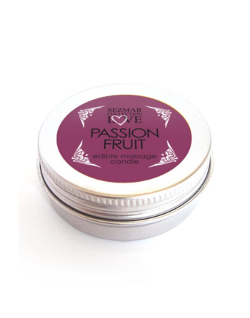 Mini Bougie de massage fruit de la passion 30ml 100% naturelle - SEZ067