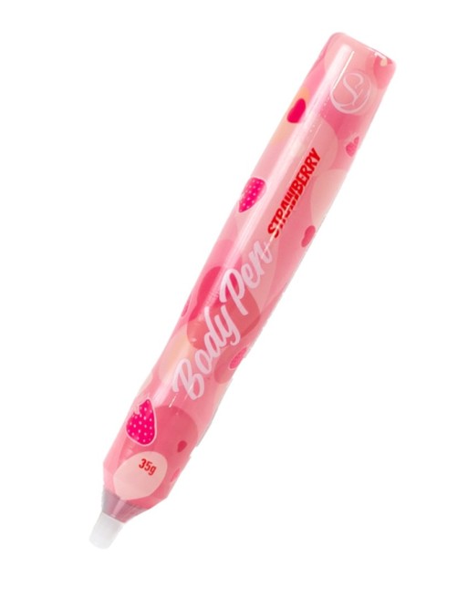 Stylo corporel bodypaint comestible fraise - SP6267
