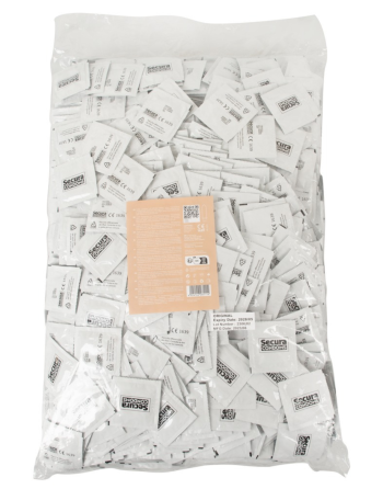 Lot de 1000 préservatifs latex lubrifiés 53 mm - R416487