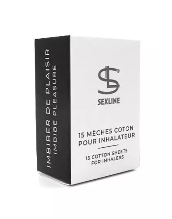 Boîte de 15 Mèches pour Inhalateur Stimulant euphorisant - INH-T15