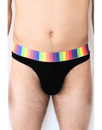 String noir Rainbow - LM2599-01BLK