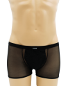 Boxer noir semi opaque - LM2502-67BLK