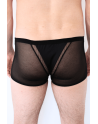 Boxer noir semi opaque - LM2502-67BLK