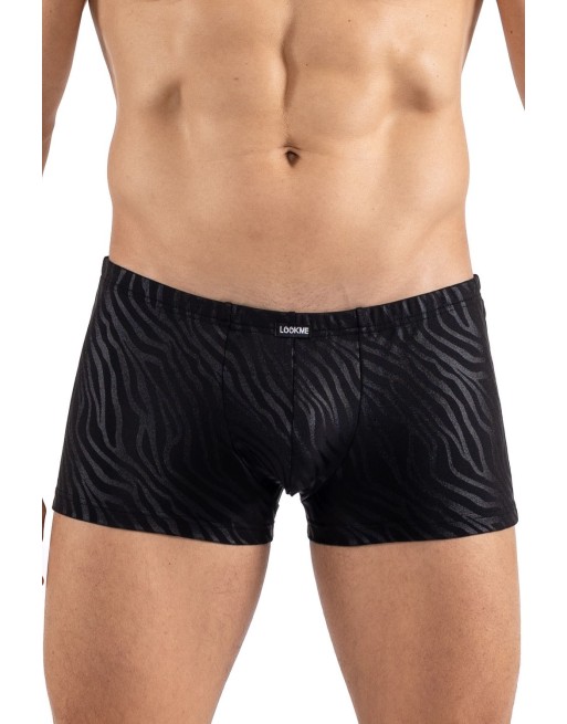 Boxer noir  gold Zebra - LM2403-67BLK