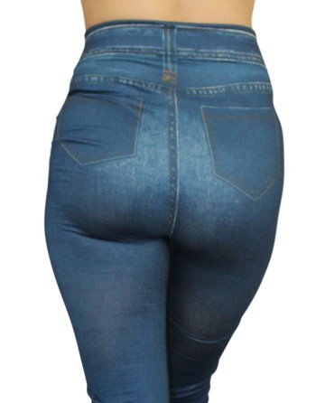 Legging bleu style jean neuf - FD1012