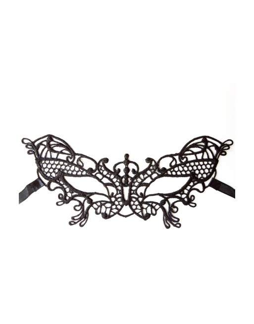 Masque souple dentelle noire - 100824 Masque souple dentelle noire - 100824