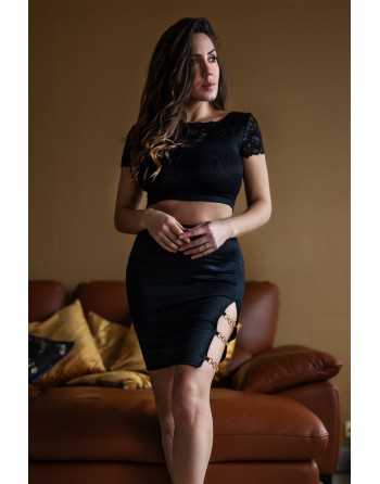 Mini Jupe Elena Simili Cuir – Be Lily Glamour & Provocante