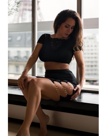 Mini Jupe Elena Simili Cuir – Be Lily Glamour & Provocante