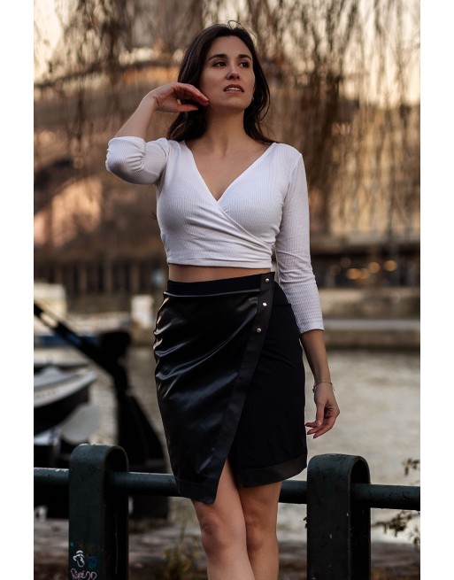 Jupe Longue Noire Frida - Chic & Confortable