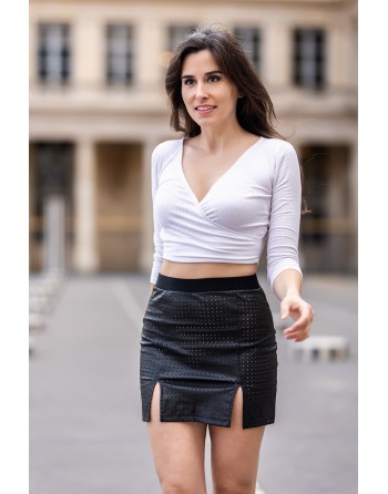 Jupe Courte Noire Stella– Be Lily : Audace & Séduction
