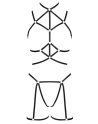 Ensemble 3 Pièces Harnais – Audace et Élégance