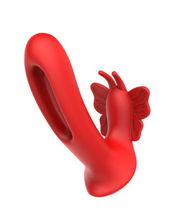 Vibromasseur FLY PULSE Papillon à Double Action Télécommandé - SX-ST30