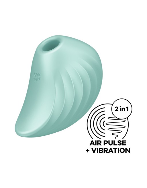 Stimulateur de clitoris vert USB Pearl Diver Satisfyer - CC597787 Stimulateur de clitoris vert USB Pearl Diver Satisfyer - CC597787